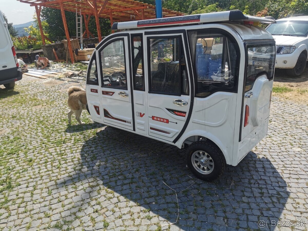 Tuk Tuk elektrická trojkolka