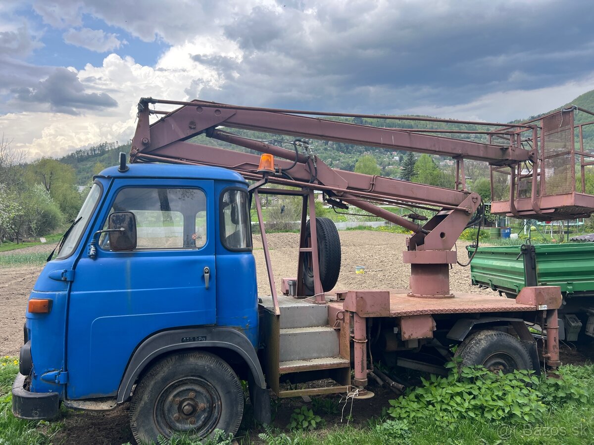 Pracovna plosina avia mp10, montazna plosina