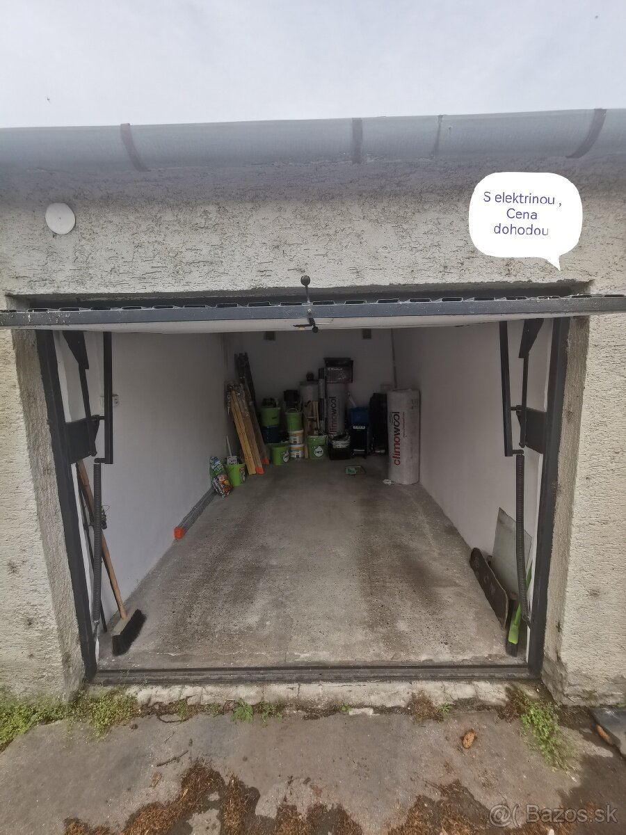 Garáž DUNAJSKÁ STREDA na predaj