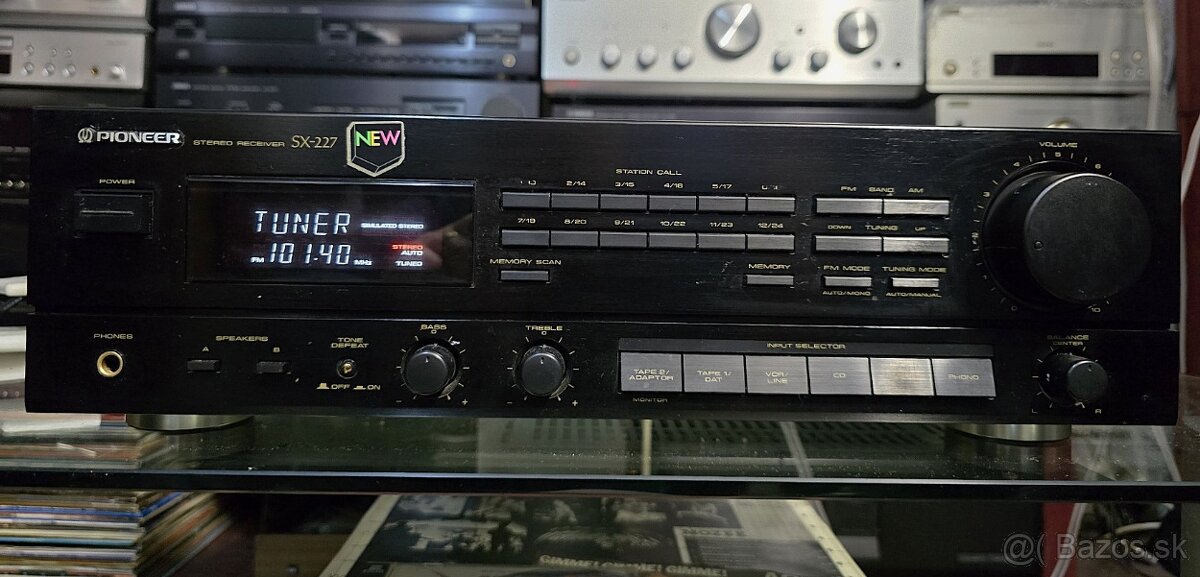 Pioneer SX-227 stereo vintage receiver