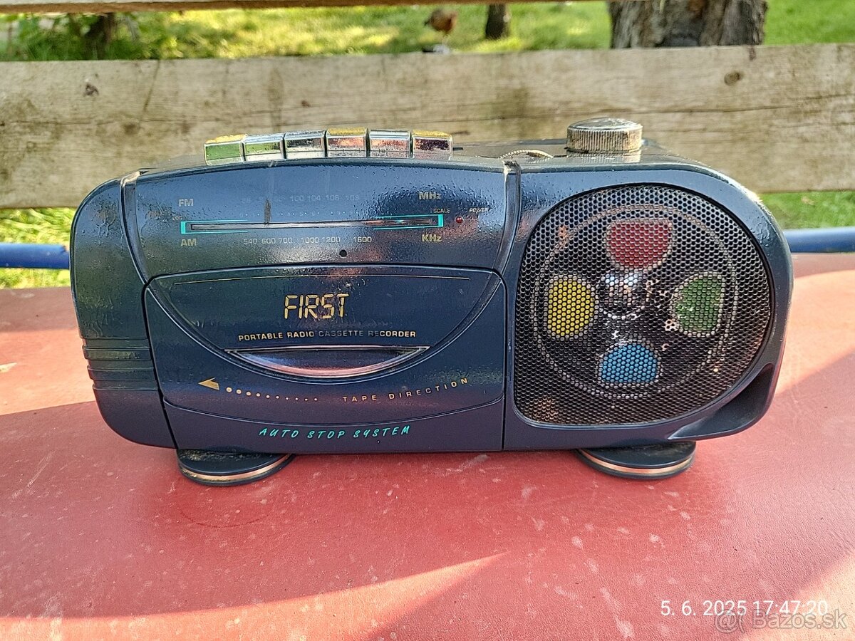 First radiomagnetofon
