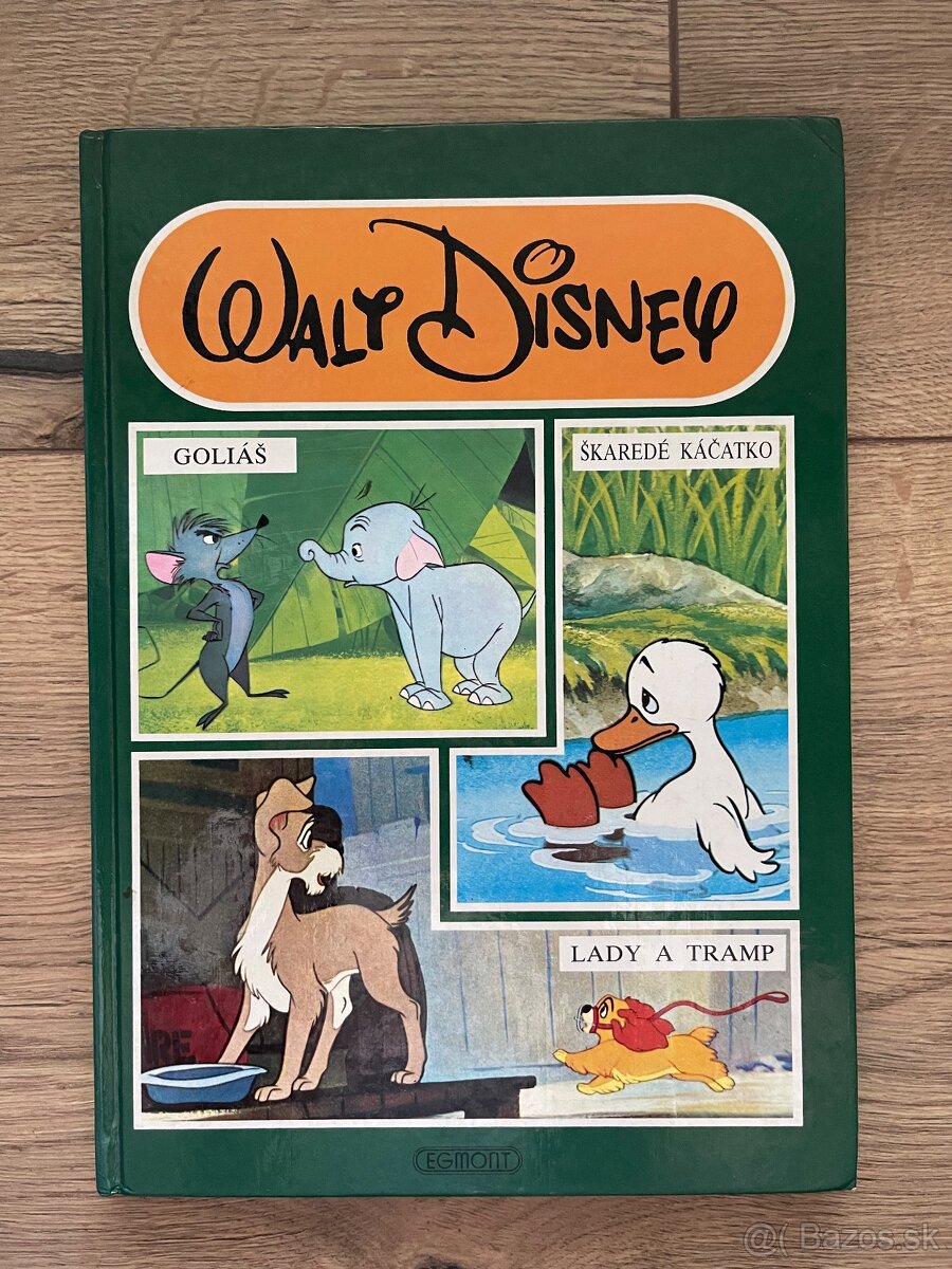 Walt Disney 3v1 Goliáš, Škaredé káčatko, Lady a Tramp