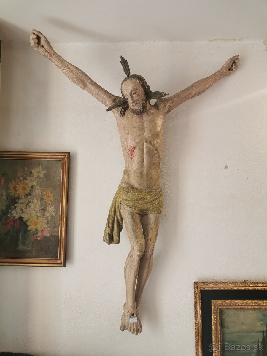 Predám barokový korpus Kristus
