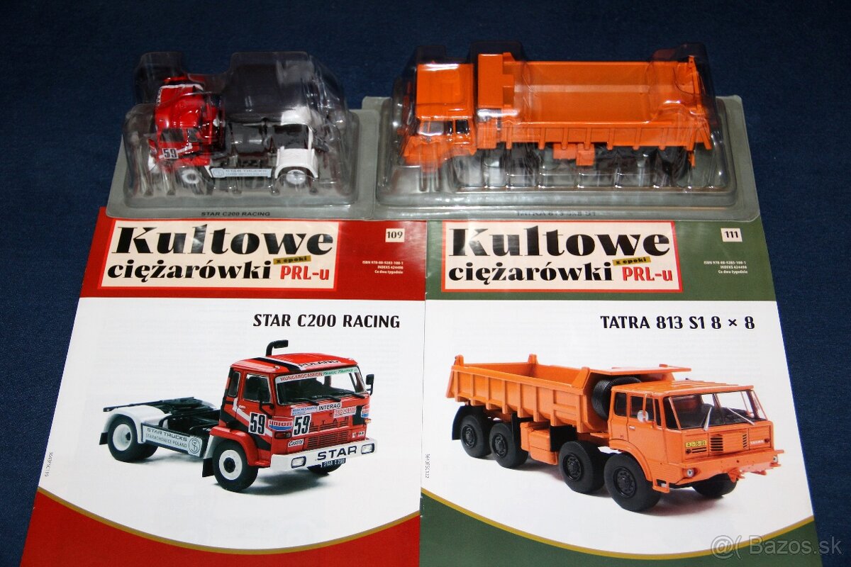 Kultové nákladné vozidlá PL DeAgostini 1:43