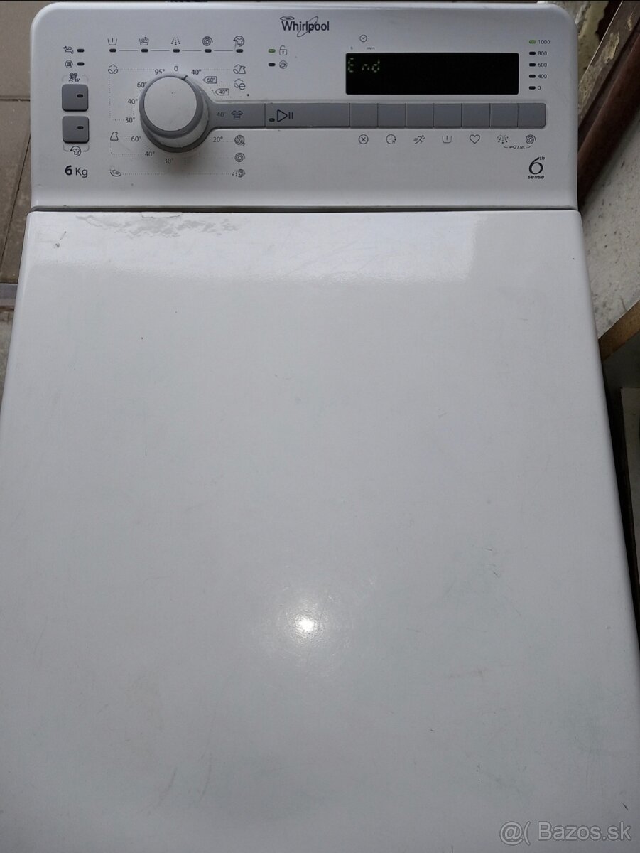 Práčka Vrchné plnenie okolie KE a Rožňavy