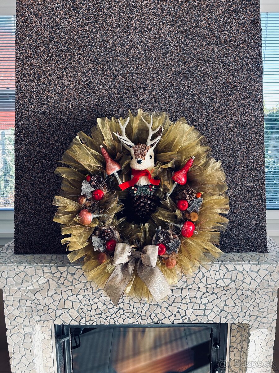 Vianočný veniec na zavesenie 4.