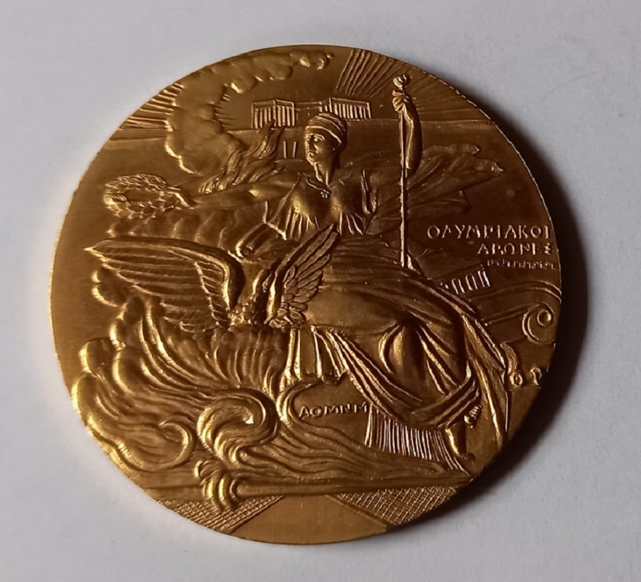 Medaila Grécko novoražba