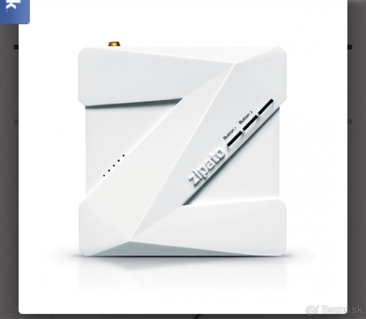 Zipato pohybový senzor a zipabox zipatile