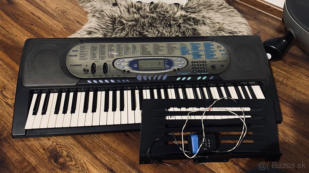 CASIO klávesy CTK-571