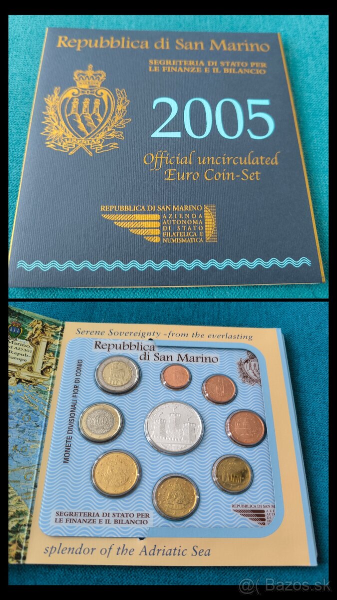 Sada euromince San Marino 2005