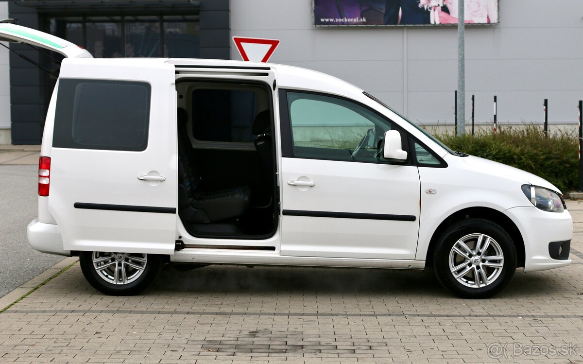 VW Caddy 2,0. 80kw benzin/CNG