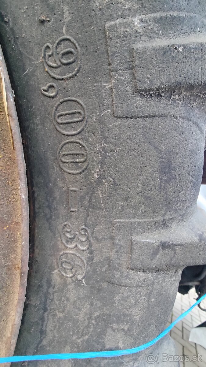 Zadné kultivačne kolesá na Zetor 25 K