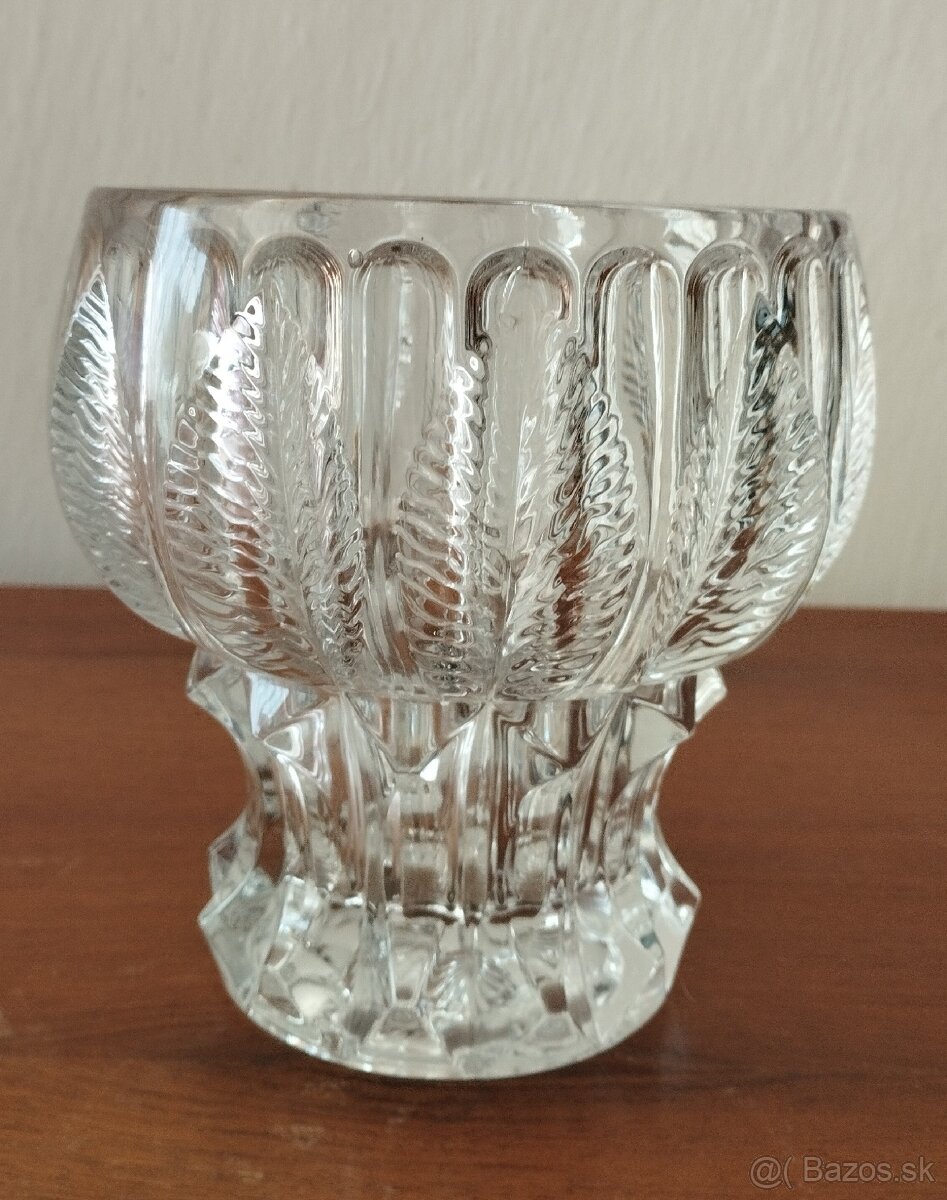 Sklenená váza - "Kvet" - D.Kudrová