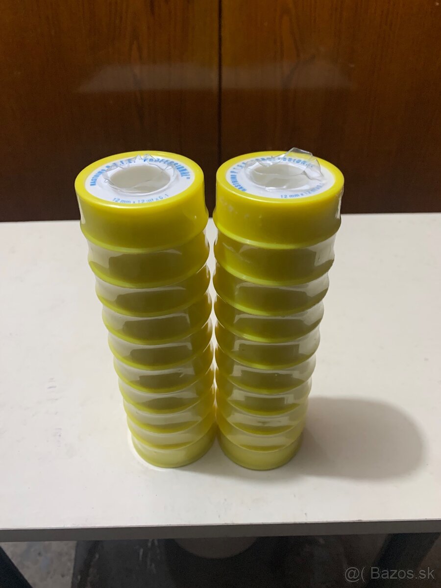 Teflonova paska tesnenie na zavity