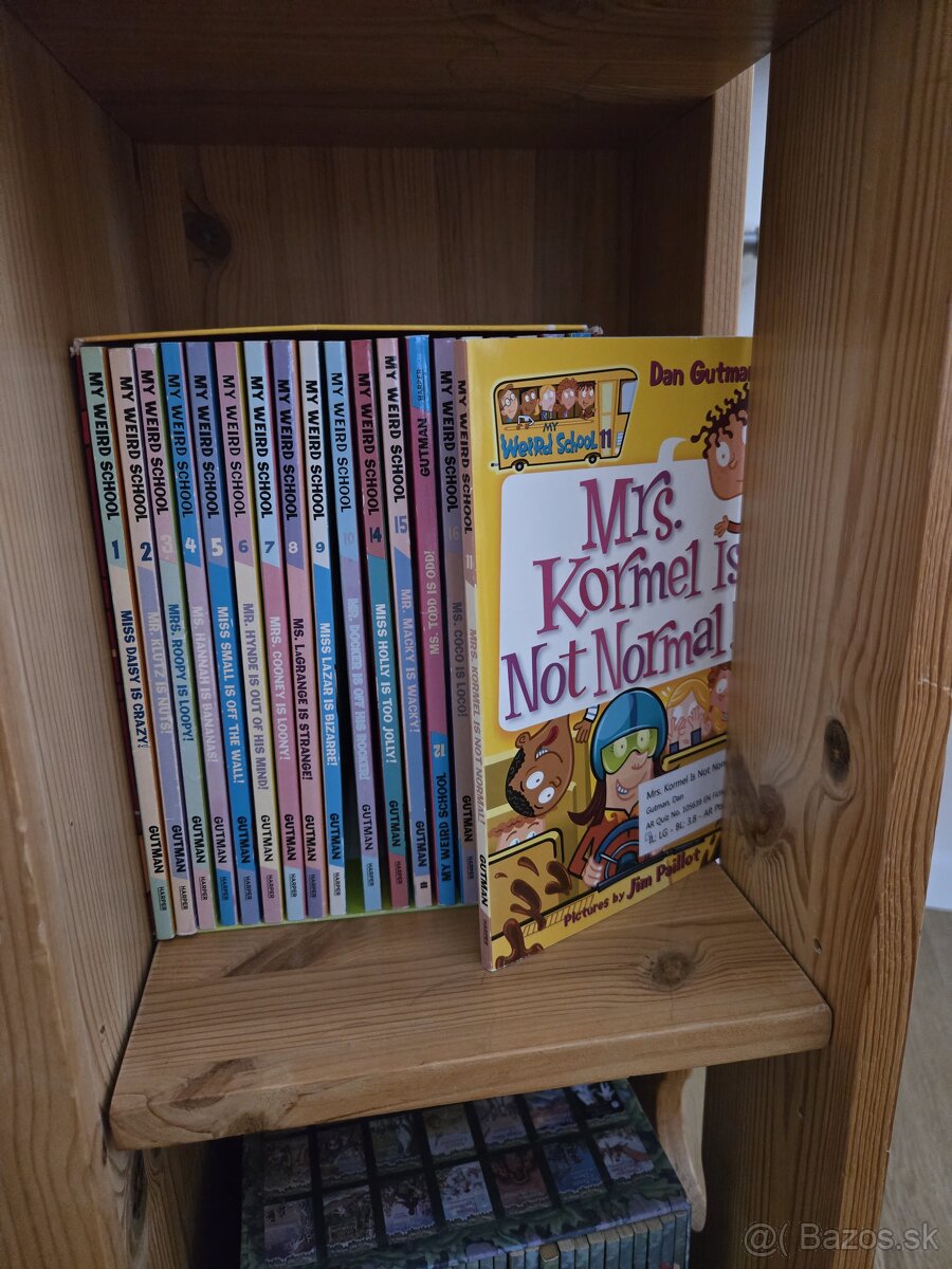 anglické knižné série