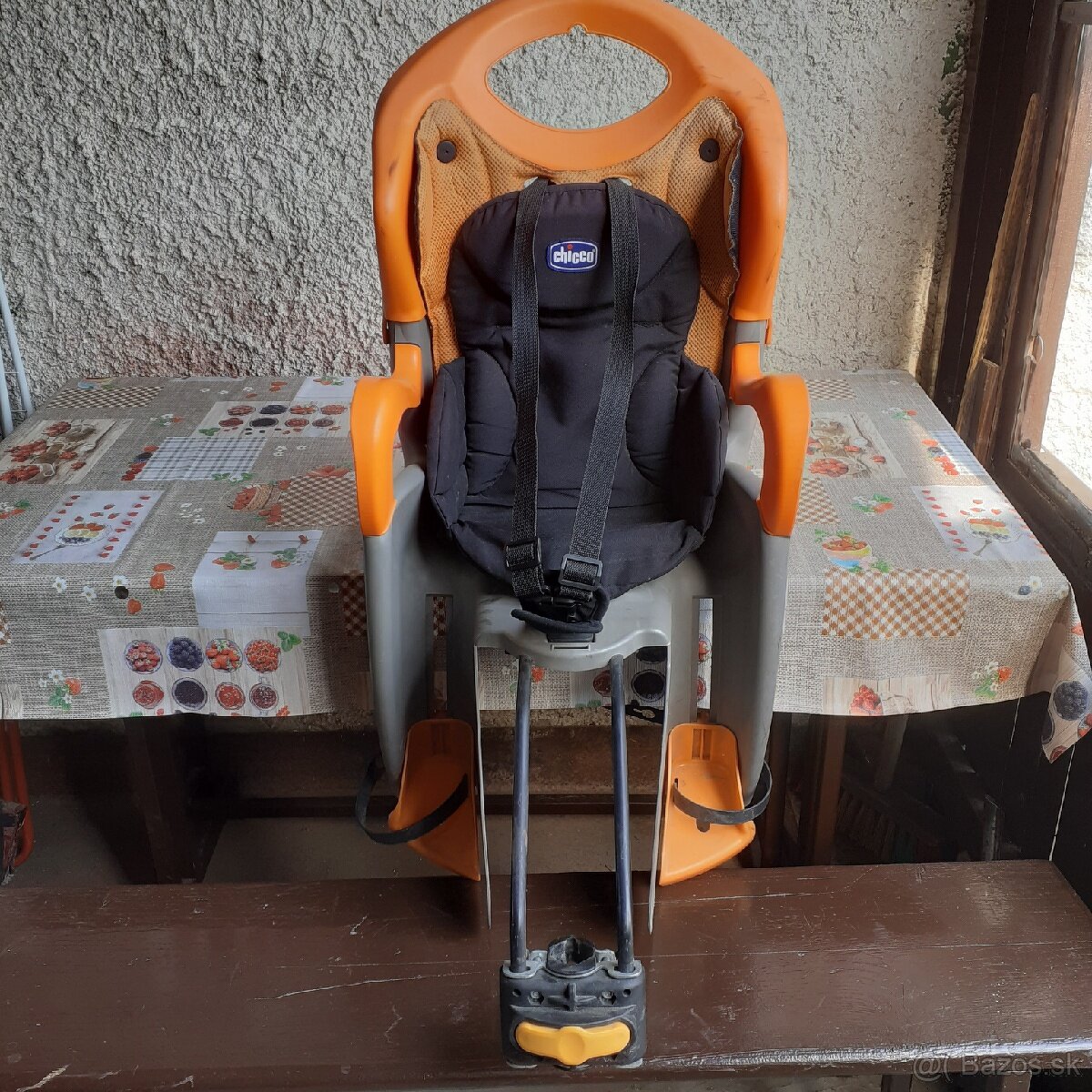 sedacka na bicykel s nosicom