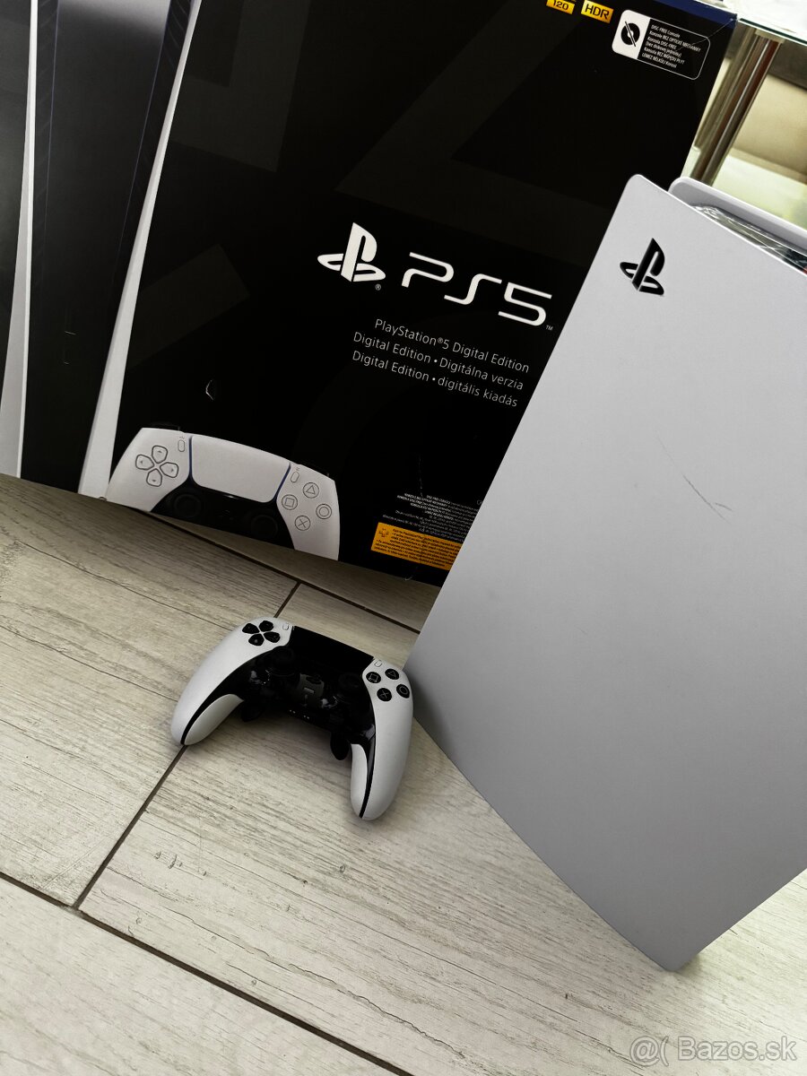 Ps5 1TB Digitál edition + dualsense Edge