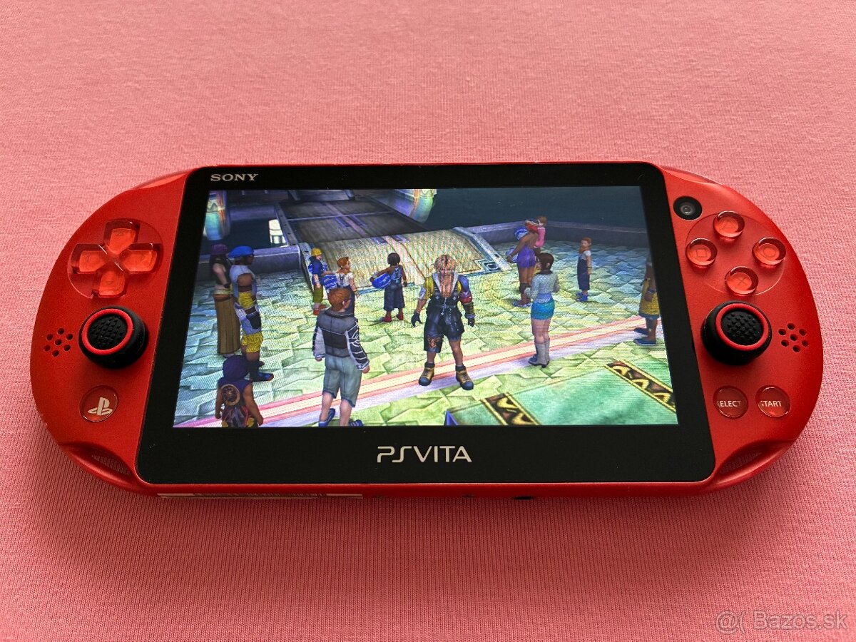 PS Vita 2000 metallic red - červená