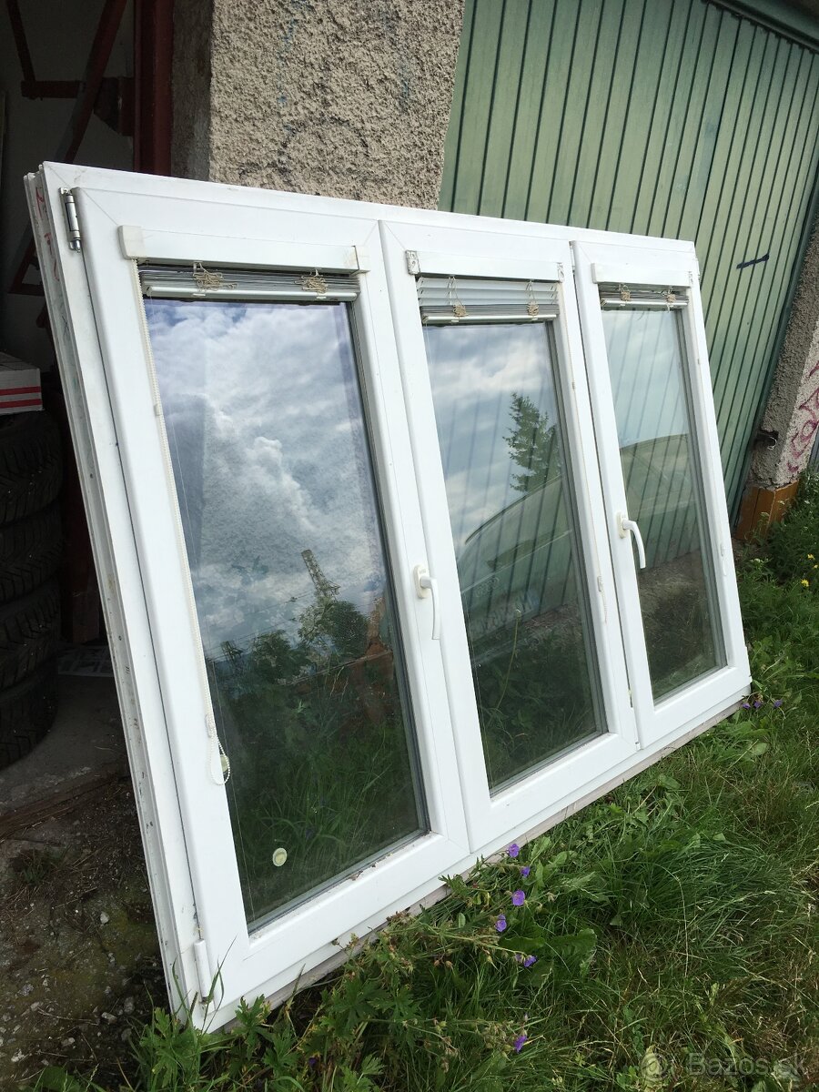 Trojkridlove plastove okna