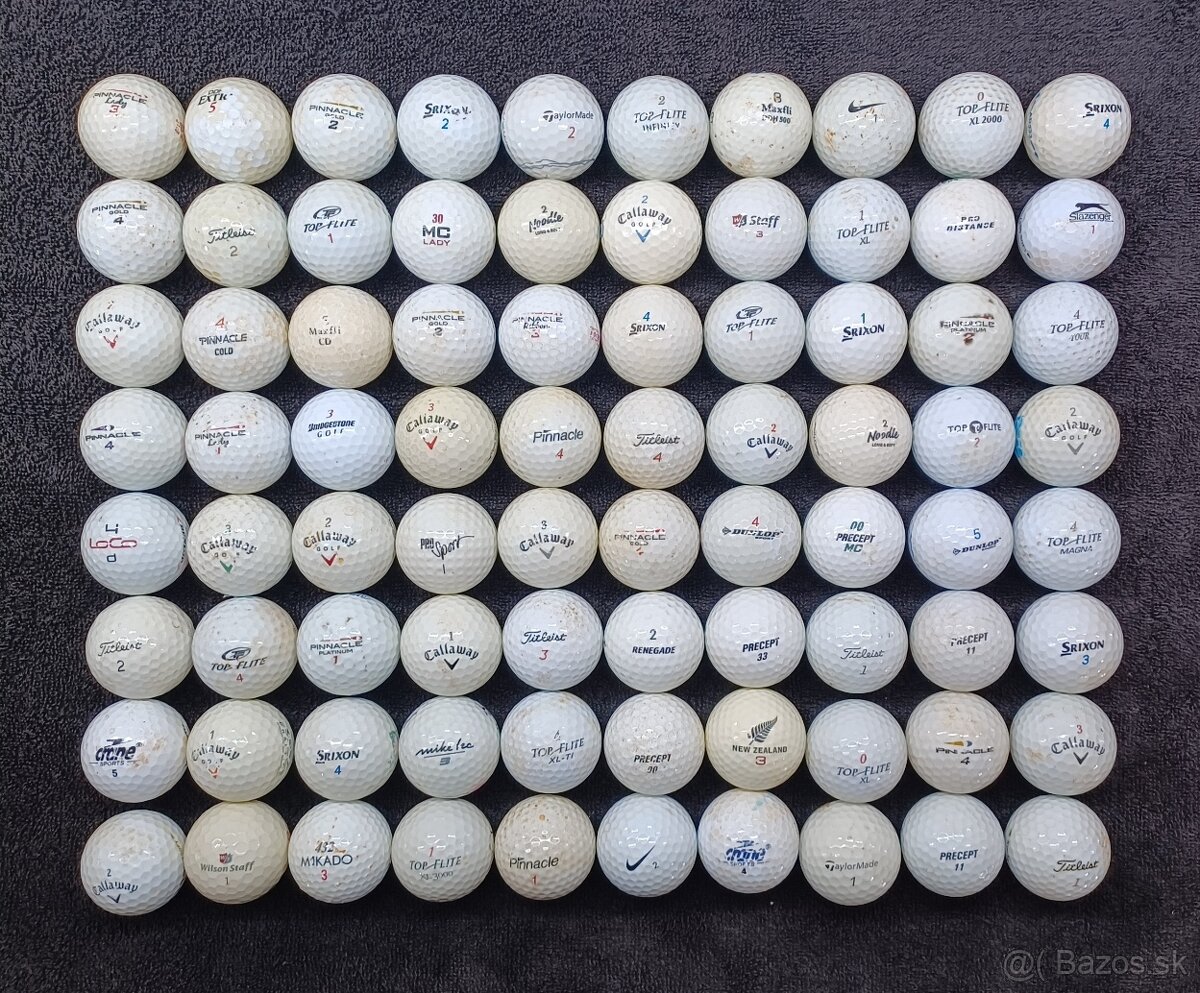 0,35€ Golfové loptičky
