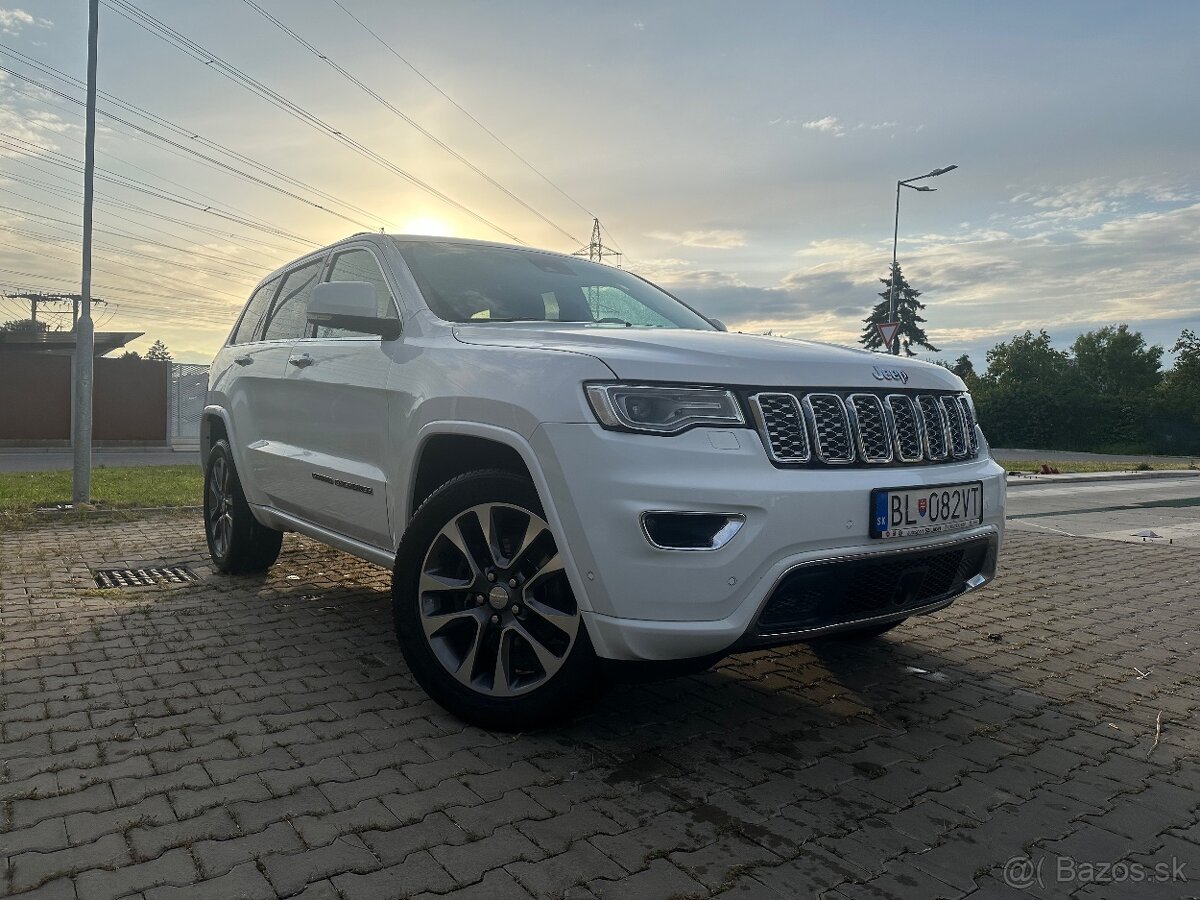Jeep Grand Cherokee Overland 3.0 CRD 4x4, 2019, 1. majiteľ