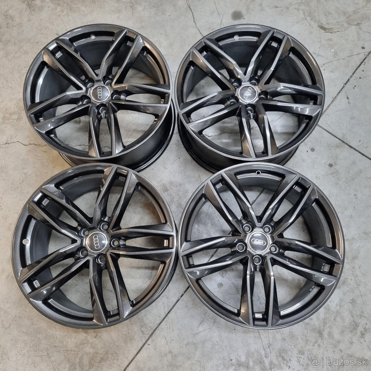 Hliníkové AUDI disky 5x112 R19 9J ET52