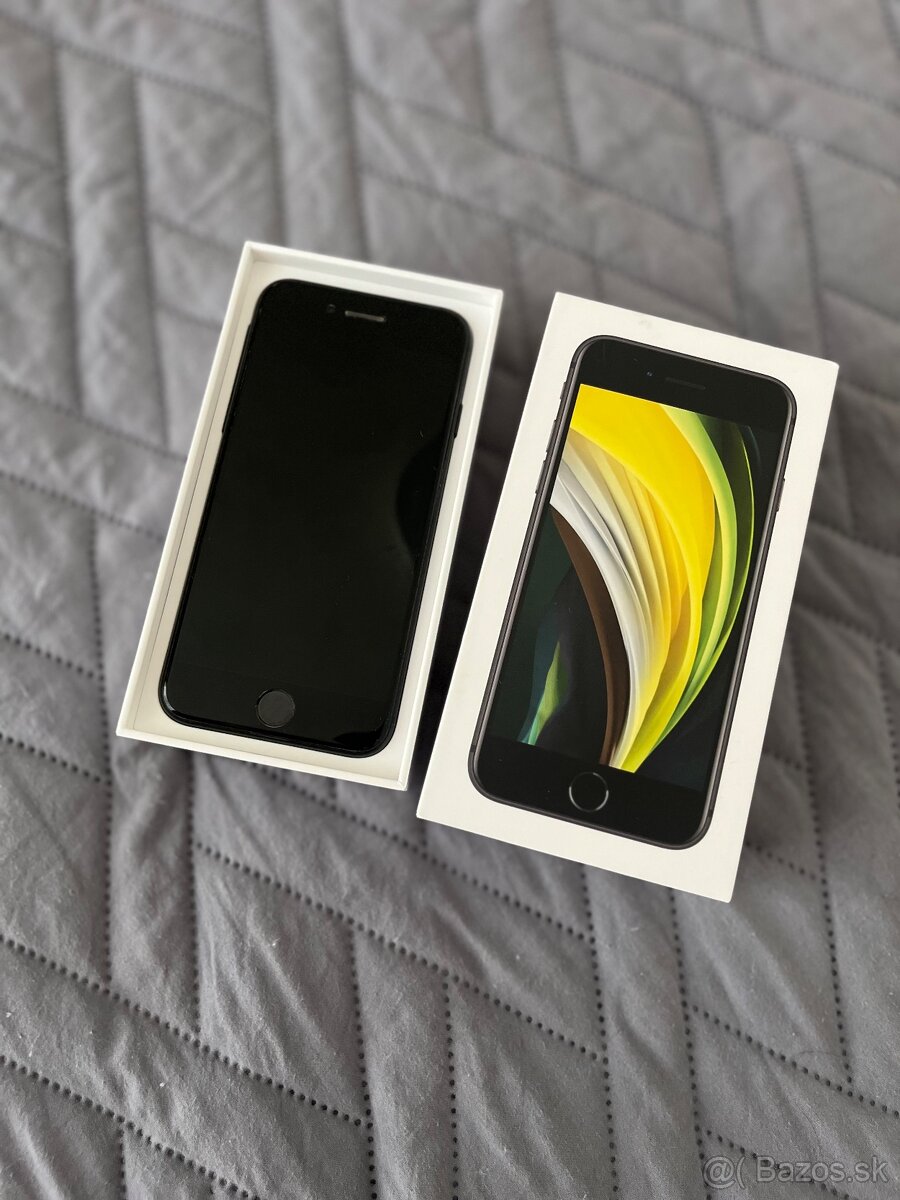 iPhone SE (2020) 64GB - Čierna - Neblokovaný