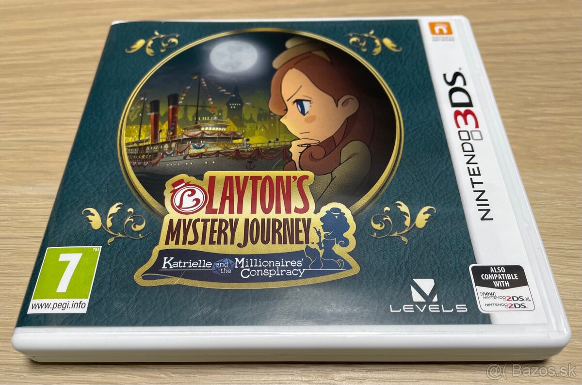 Layton’s Mystery Journey 3DS