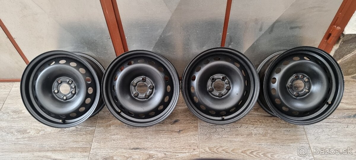 Predám 4xplechove disky 5x98 r15,et41 J6,5, povodne alfa