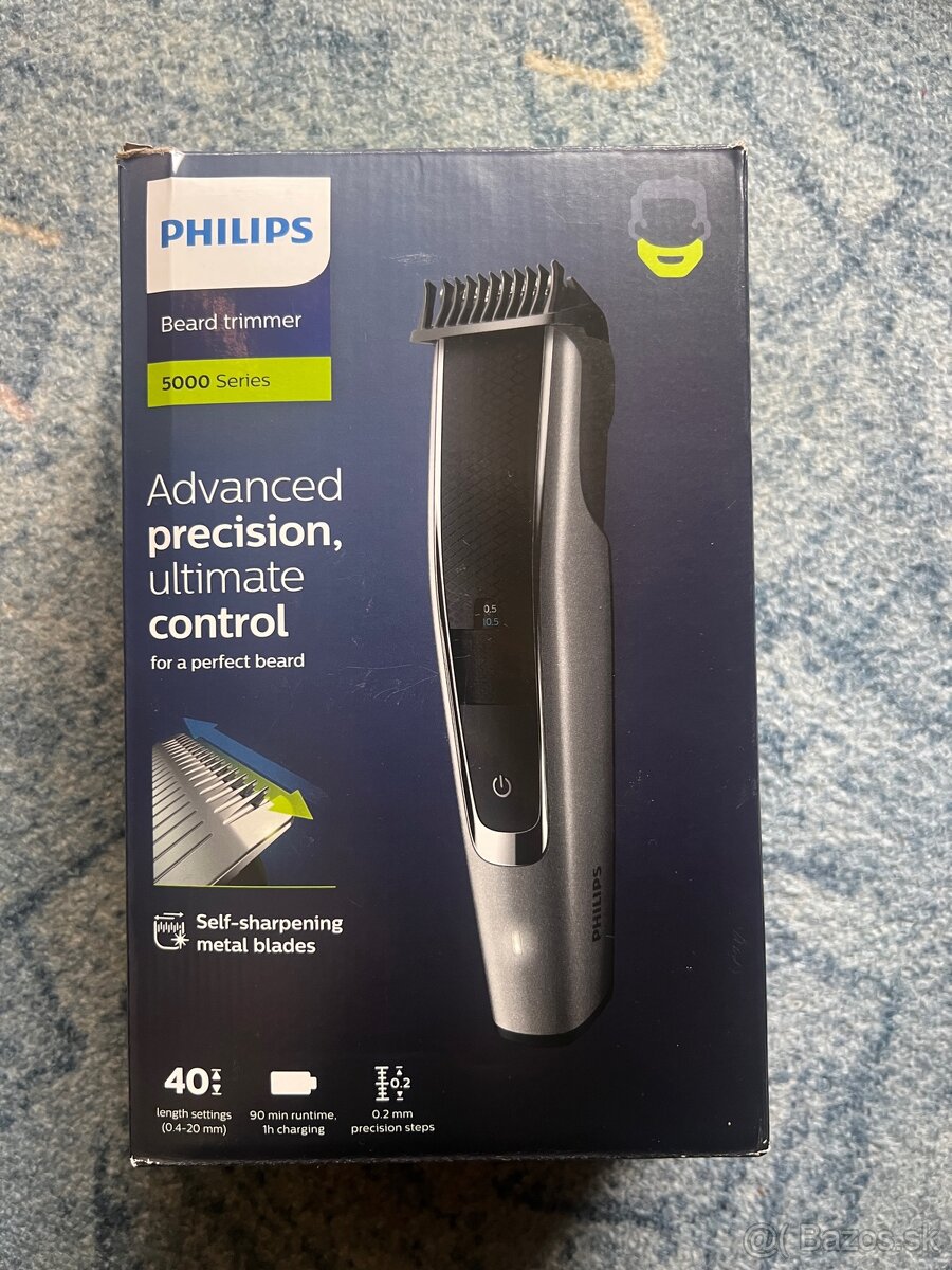Zastrihávač fúzov Philips Series 5000 BT5522/15