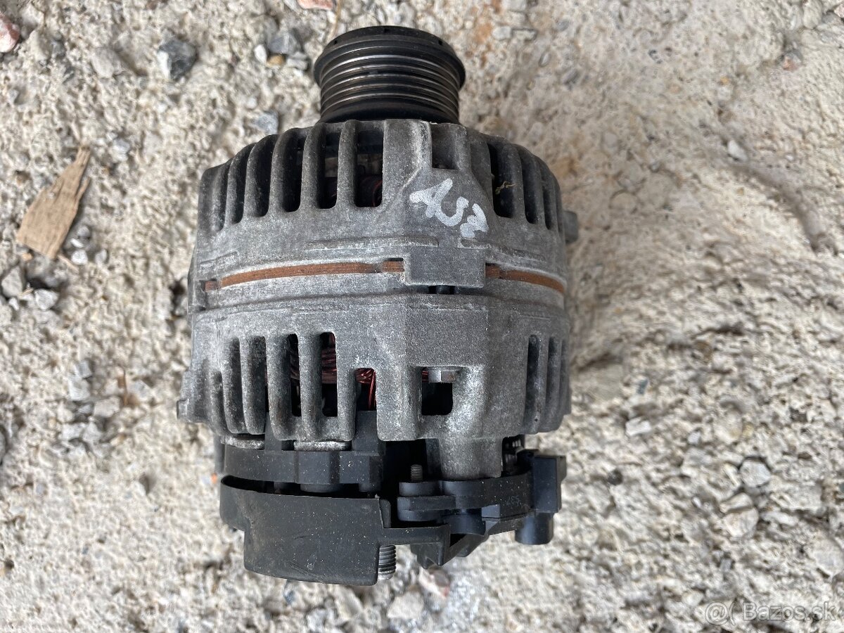 Alternator 12V 120A, plne funkcny komplet s volnobezkou