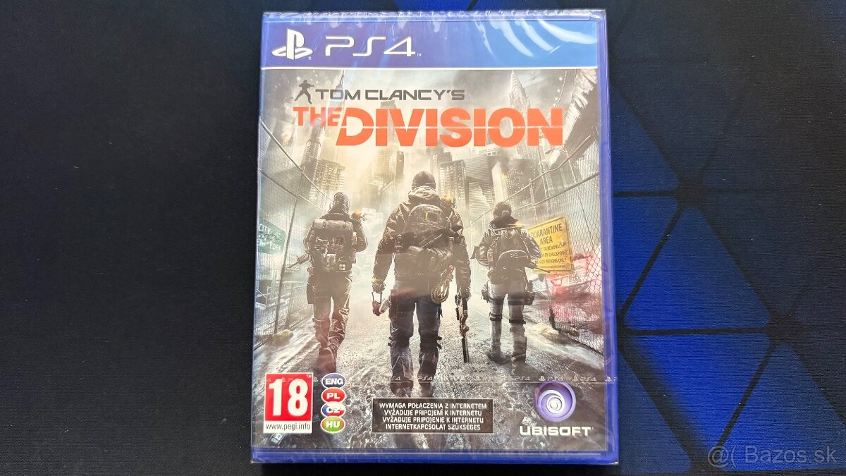 🎮 Tom Clancy’s The Division – PS4 (zabalená, nepoužitá)