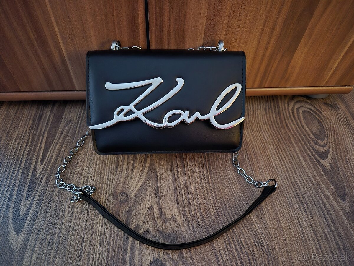 kabelka Karl Lagerfeld čierna