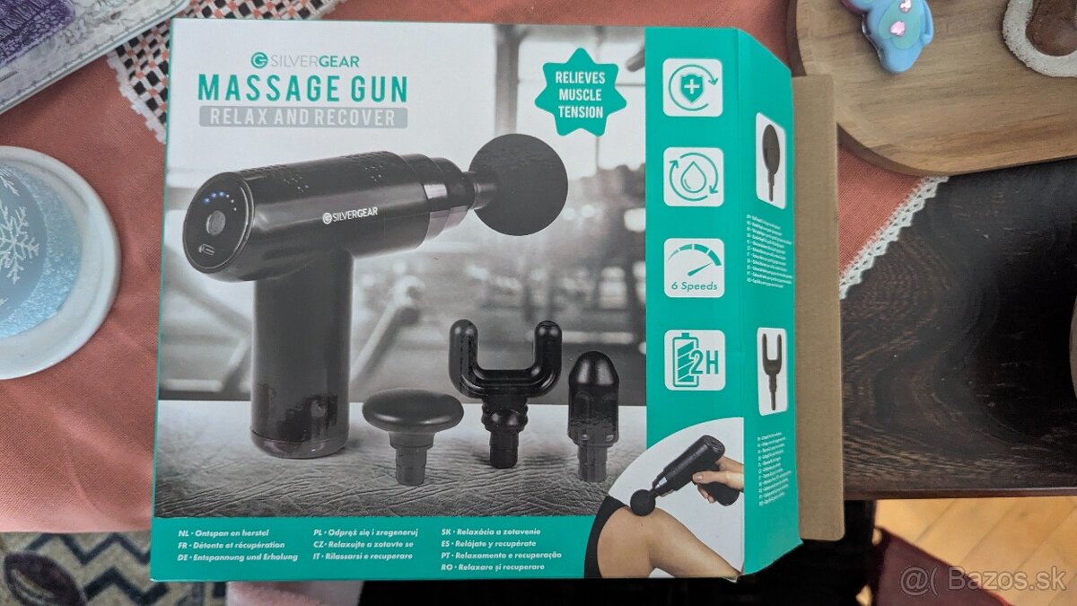Silvergear Massage Gun (v krabici)