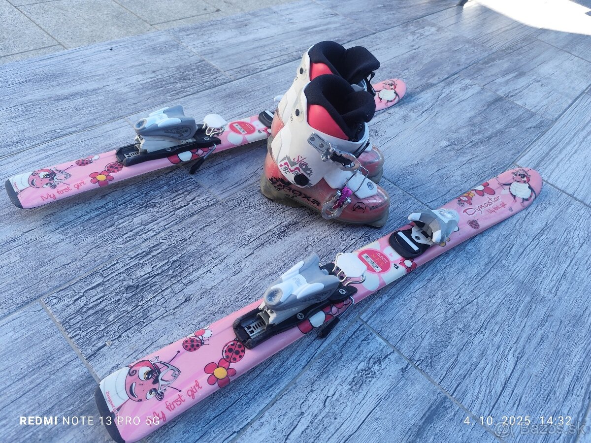 Predám detské lyže a lyžiarky