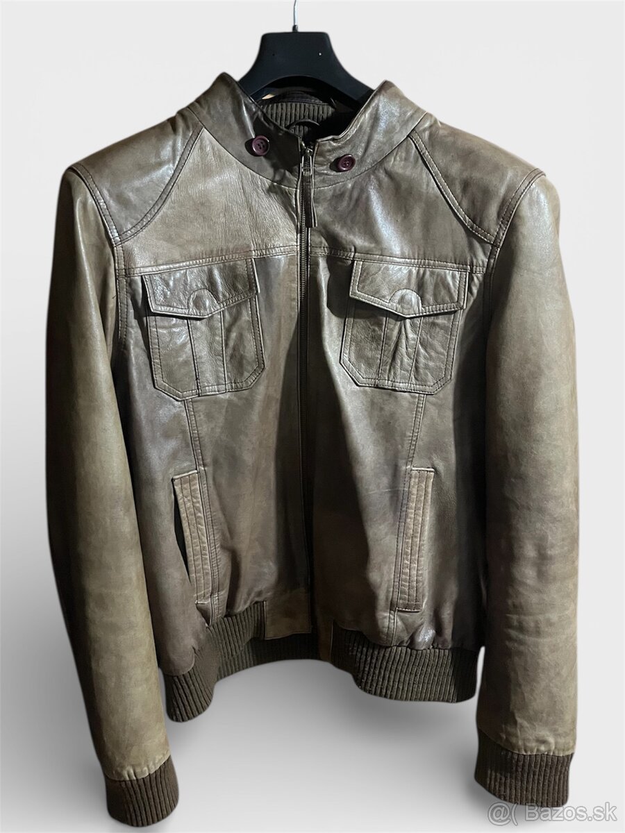 Vintage kožená bunda