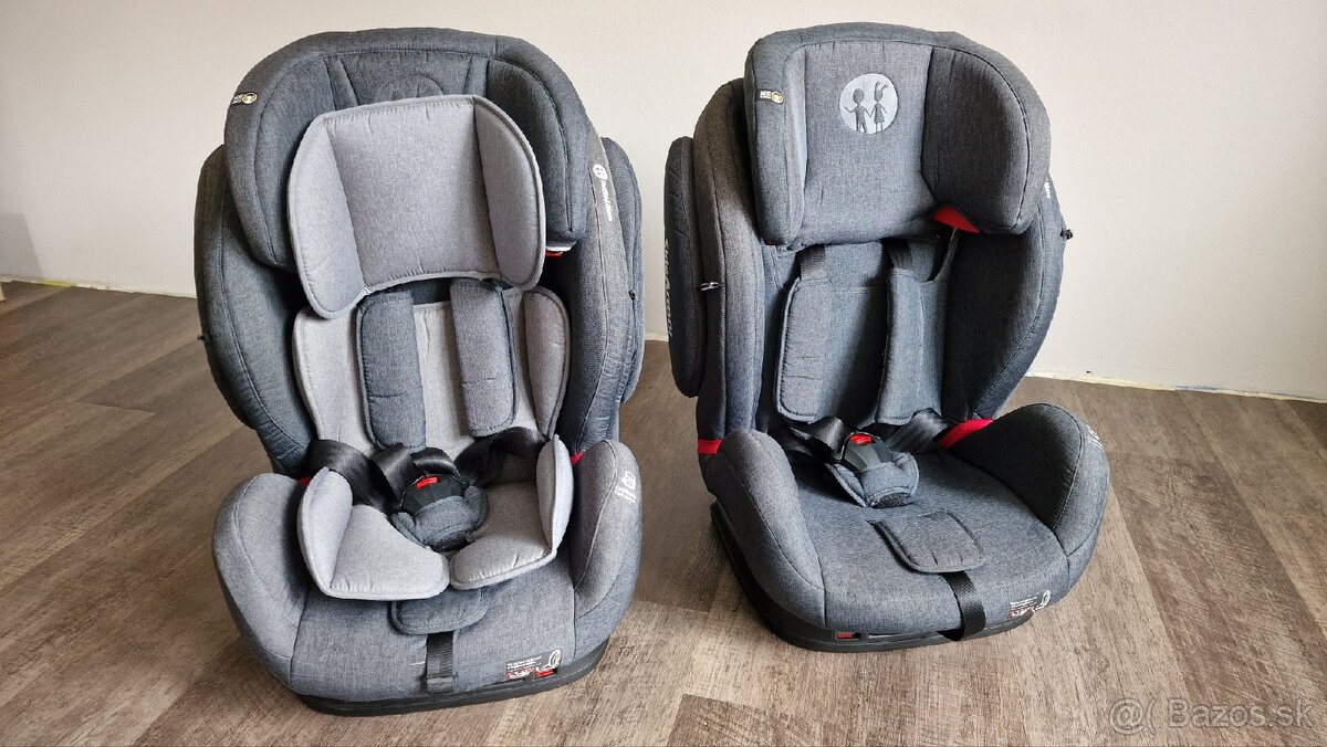 Autosedačka Petite&Mars Prime II Grey 9-36kg.