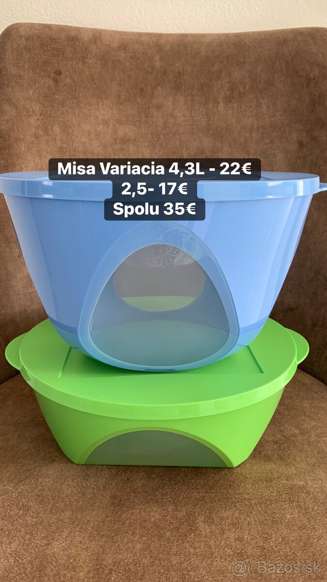 Sada mis variacia 2,5 - 4,3L - TUPPERWARE