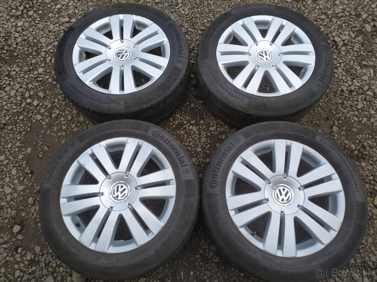 Letná sada 16" 5x112 VW Passat 205/55 R16