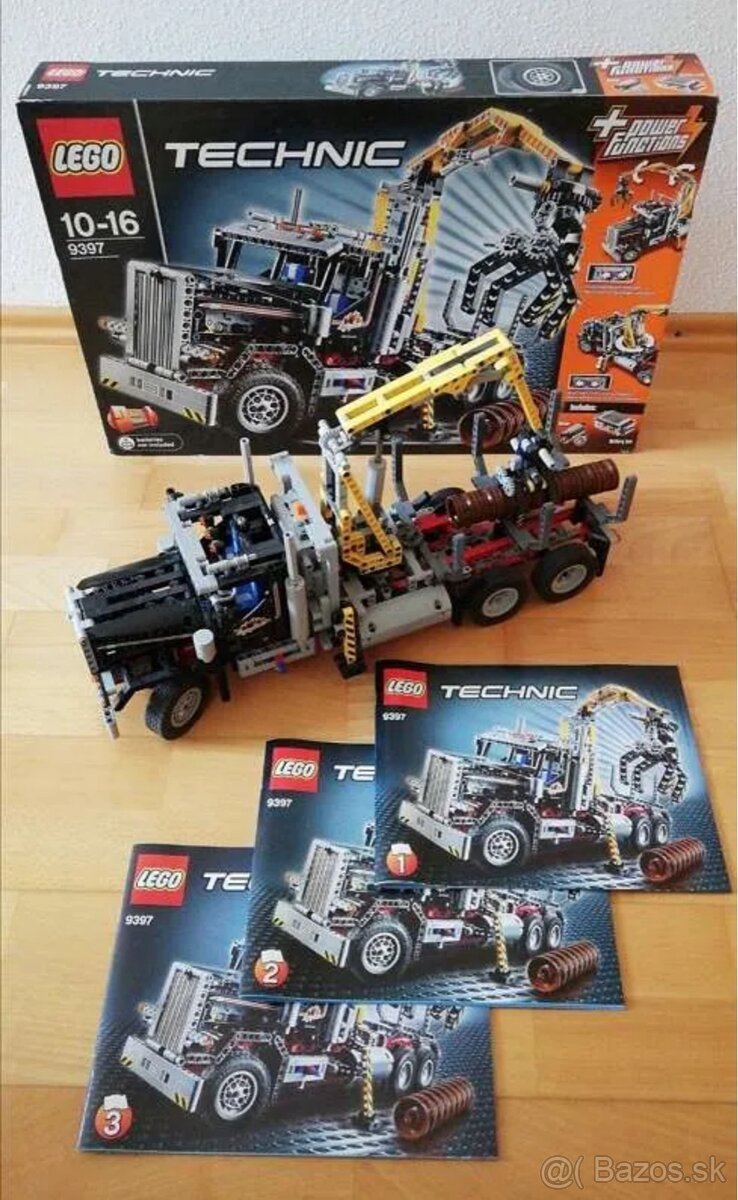 Lego logging truck 9397