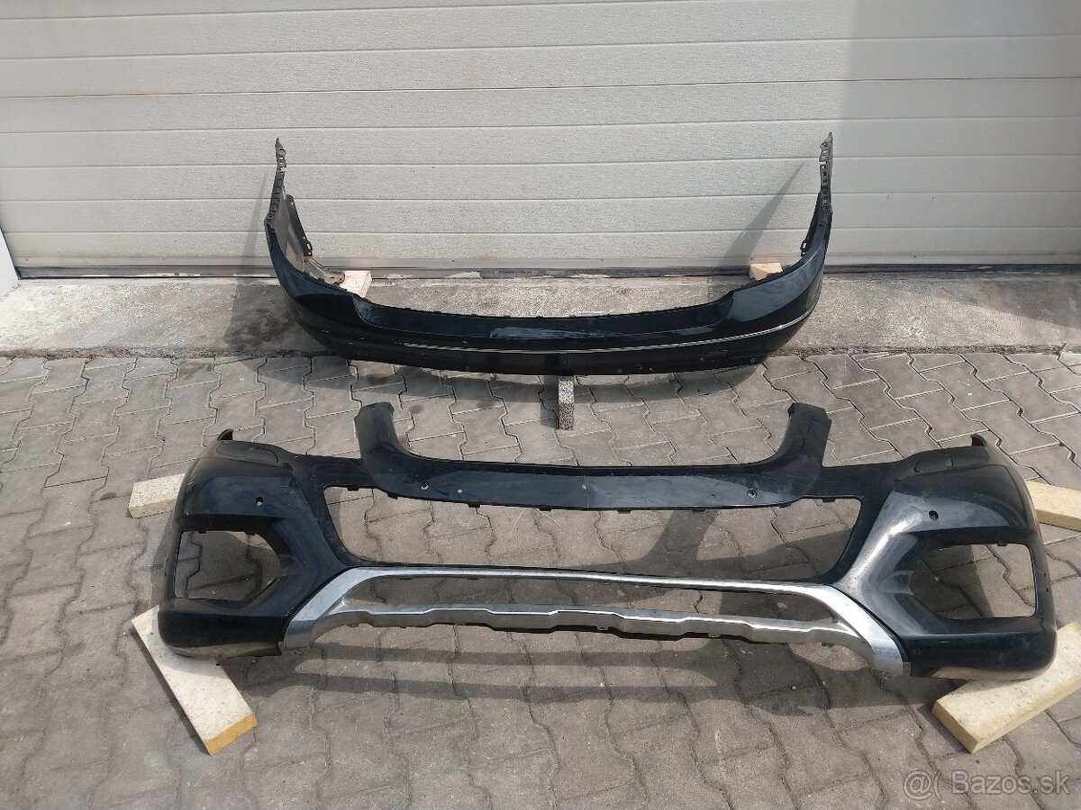 Mercedes benz GLK / X204 Lift - přední nárazník k opravě