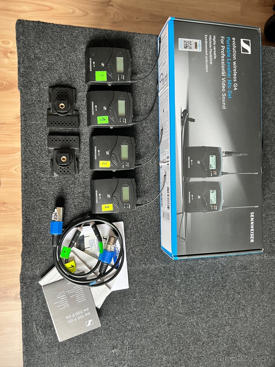 Sennheiser G4 porty (2páry)