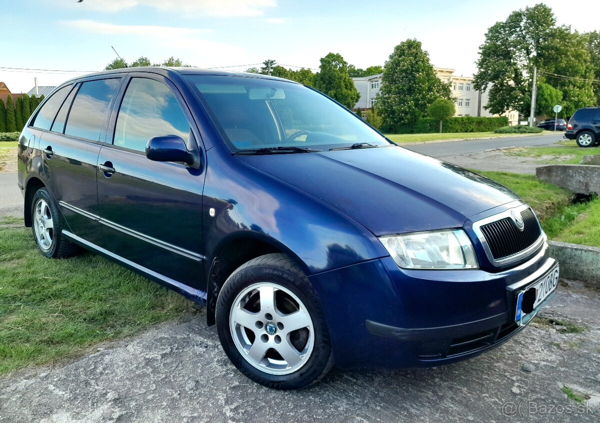 SKODA FABIA I 1.4 16V 74KW ELEGANCE CLIMÁ EL OKNÁ ELEKTRONÝ