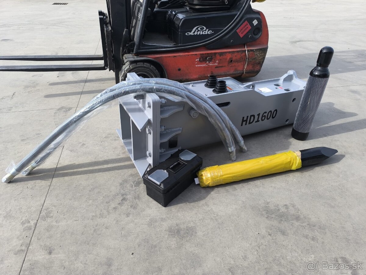 Hydraulické kladivo 1300kg