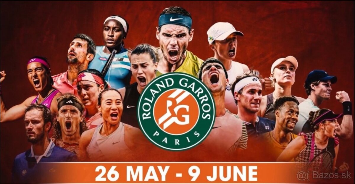 Vstupenky Roland Garros