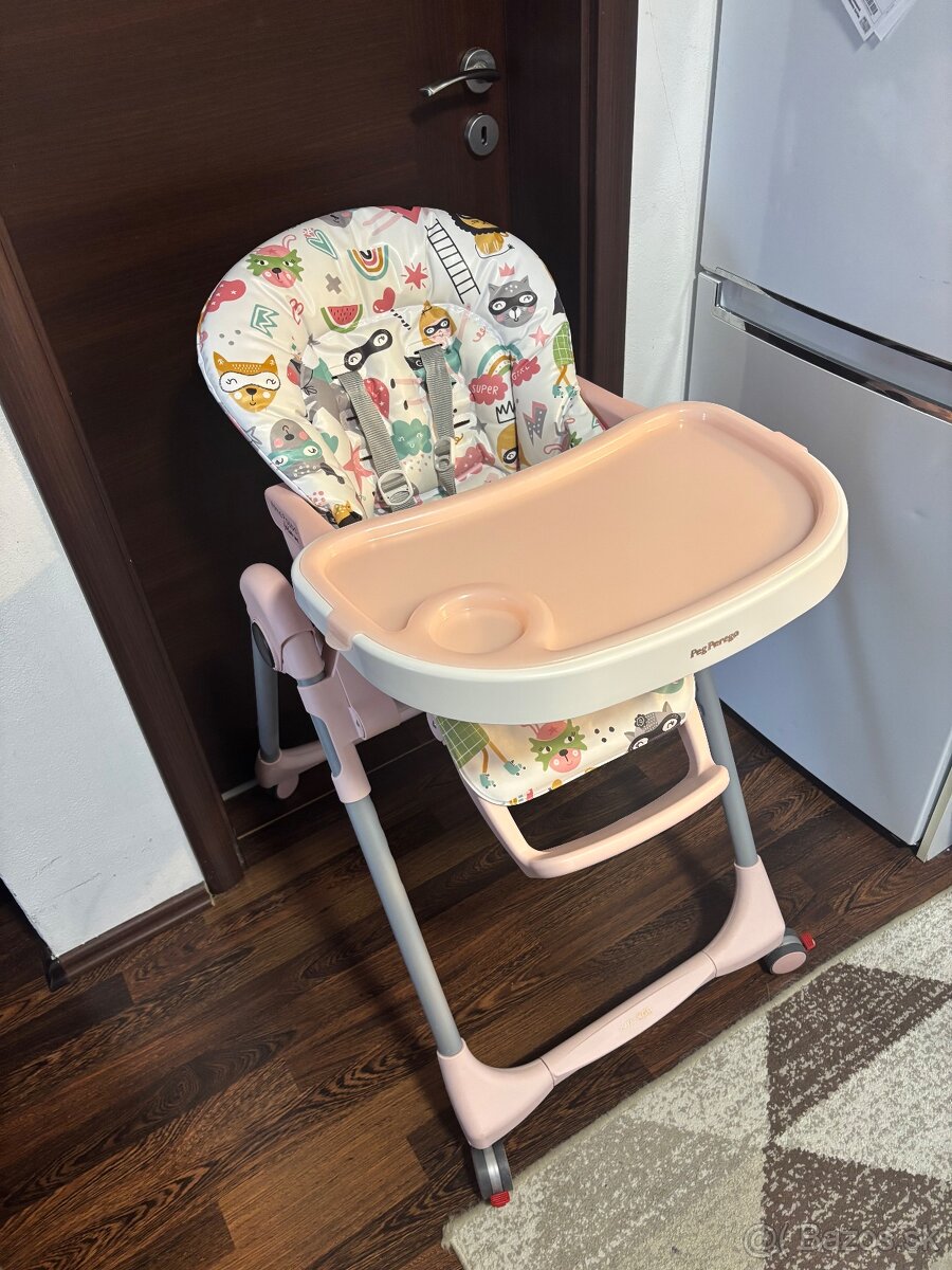 Detská jedalenska stolička Peg Perego Prima Pappa Follow Me