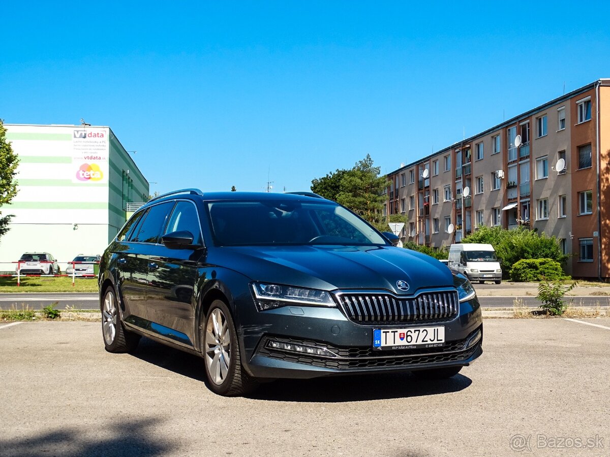 Škoda Superb Combi 2.0 TDI DSG, 140kW, TOP STAV, FULL SERVIS