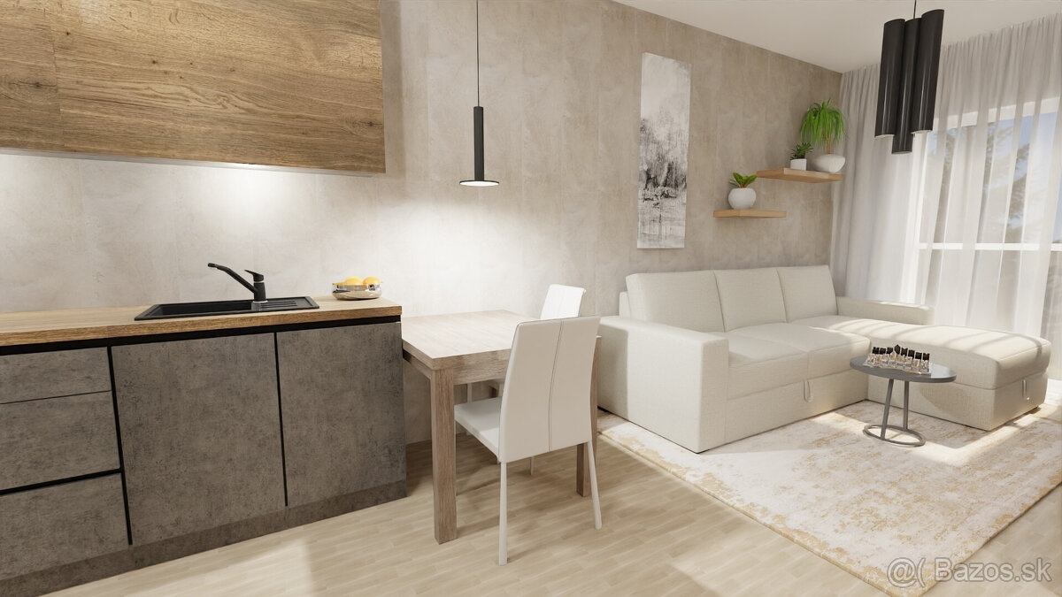 Na predaj investičný 2-izbový apartmán (nebytový priestor) v