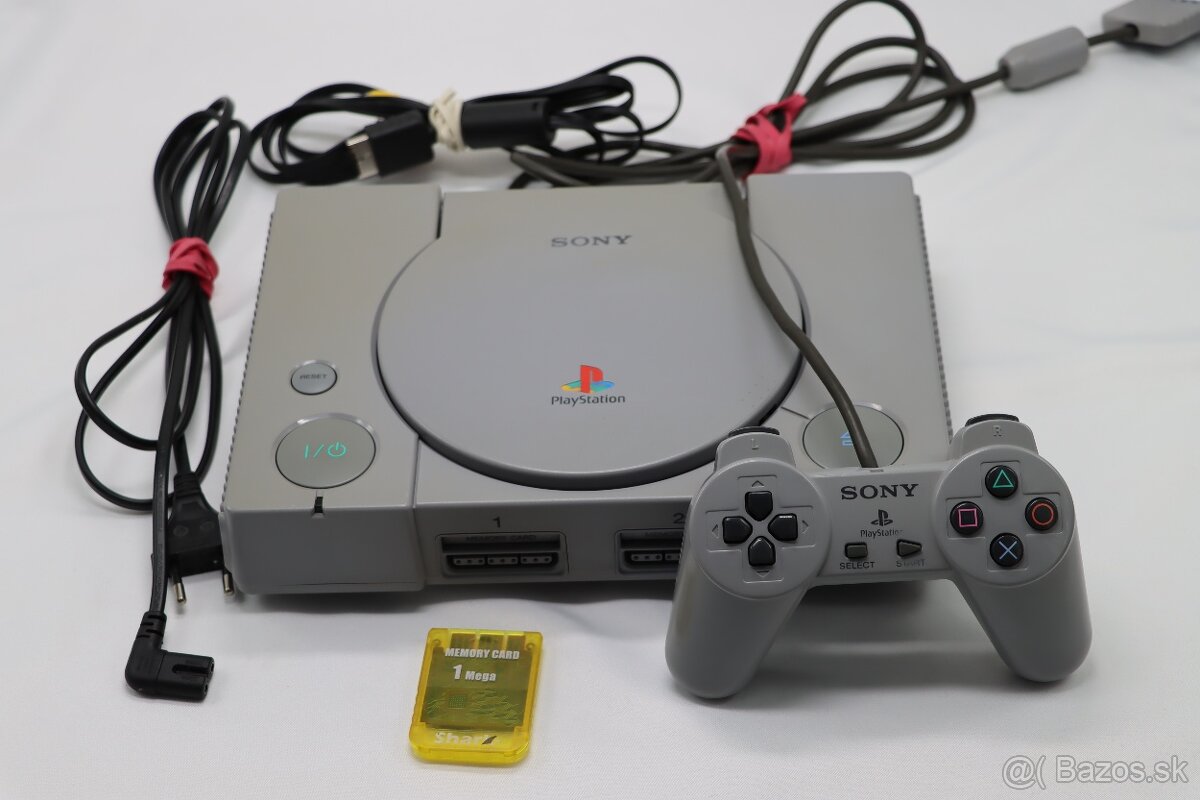 Sony PlayStation 1 – SCPH-5552 - komplet