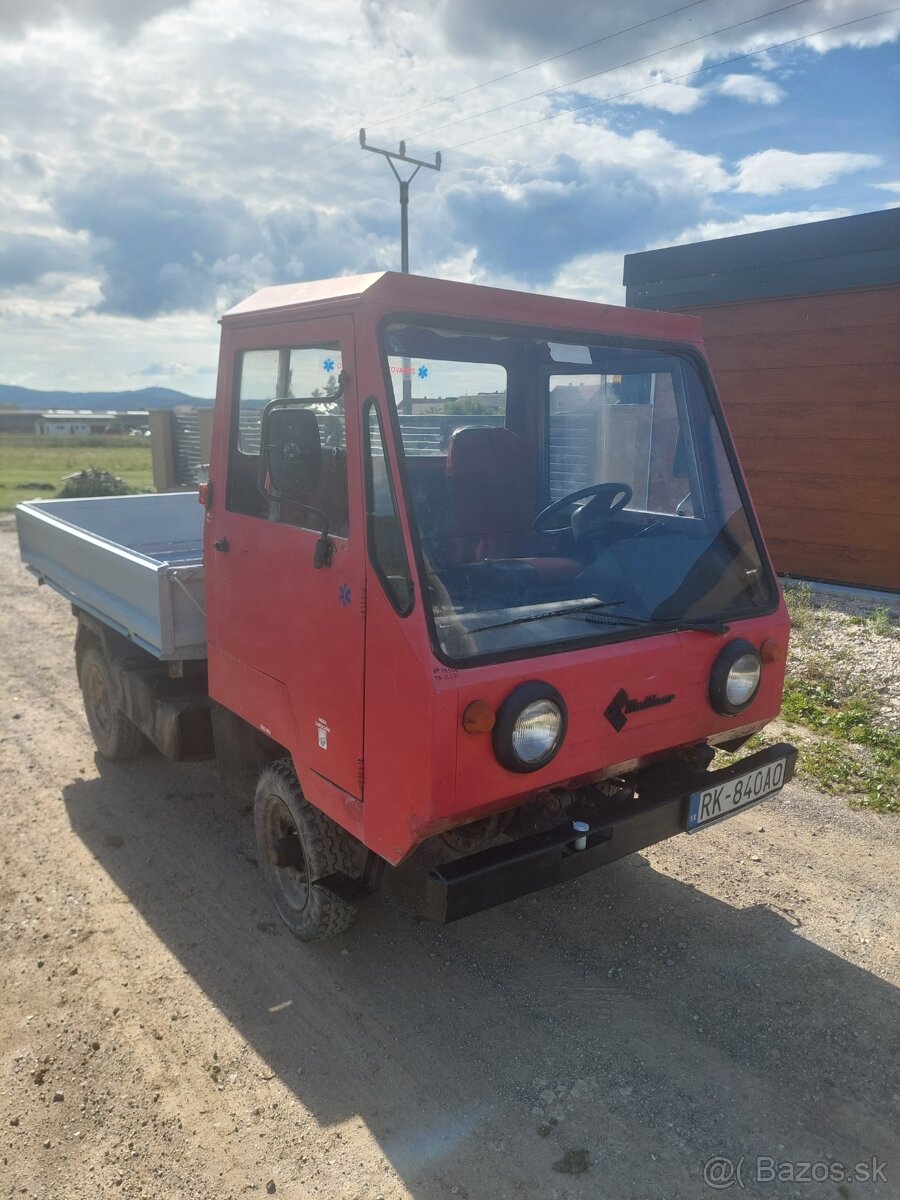 Multicar M25 valník, pevná korba